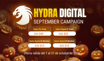 Hydra Digital: ¡precios increíblemente atractivos!